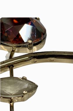 Swarovski Crystal DMUL Gold Plated Brooch #852923 Thumbnail