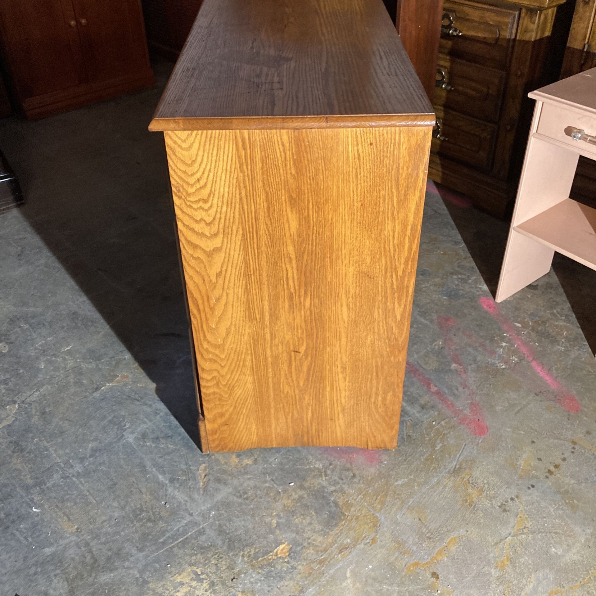 Oak 3 drawer dresser