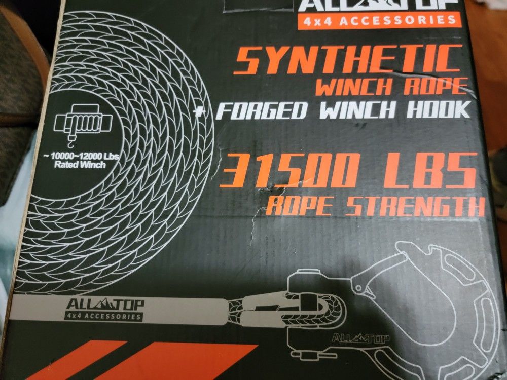 Winch Rope For Vehicles