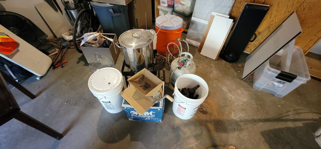 All Grain Beer Brewing Setup