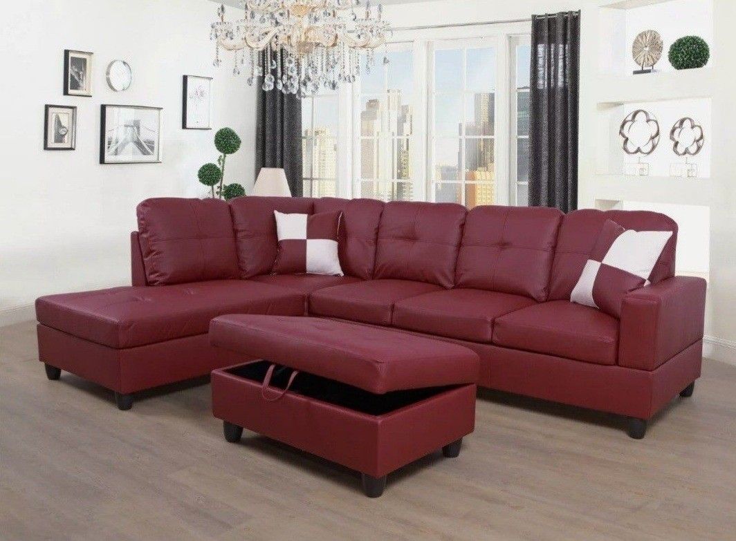 Sectional And Ottoman