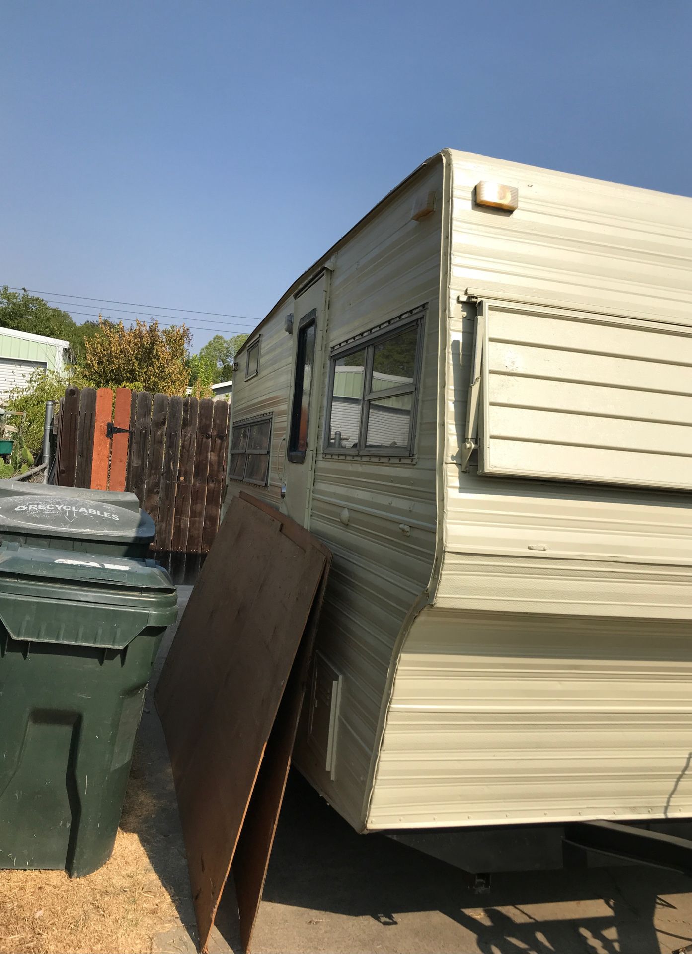 1971 aristocrat travel trailer