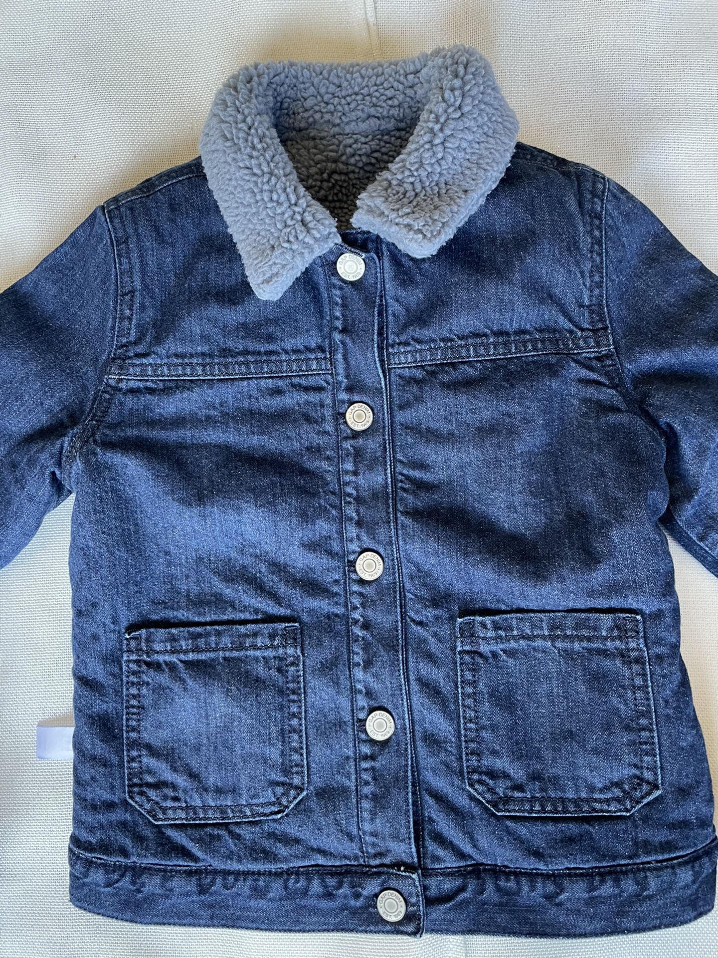 Gap Kids Reversible Sherpa Denim Jacket