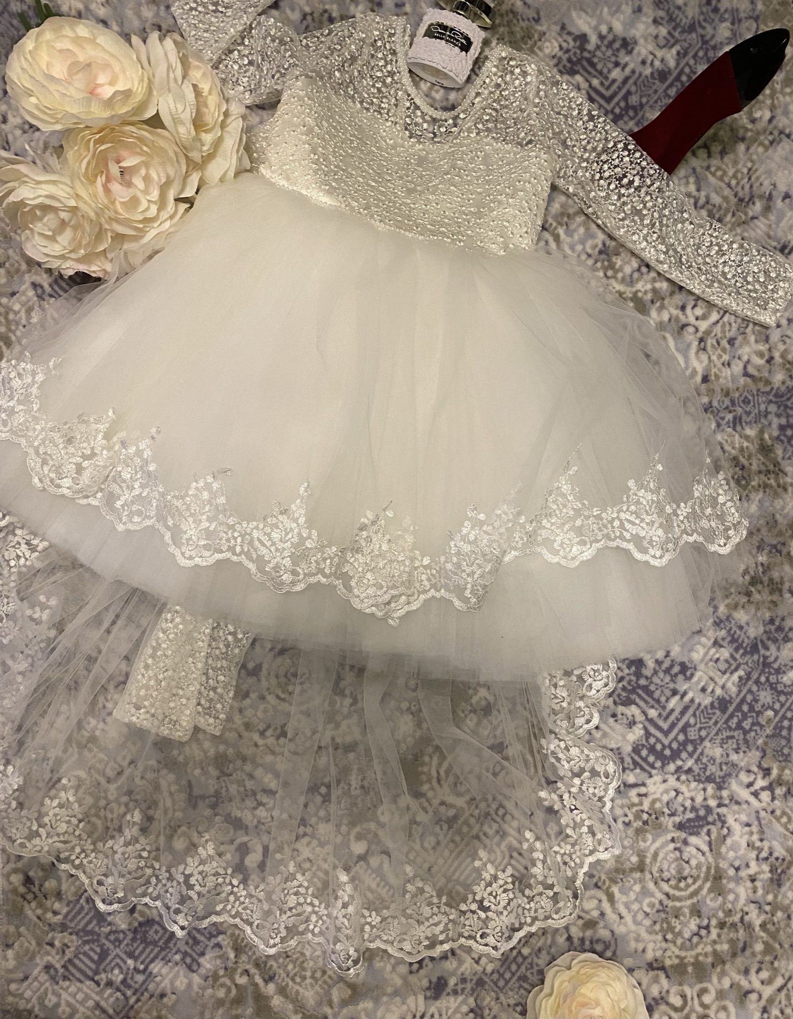 Wedding ,floral , Birthday , Dress