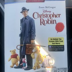 Pair Of DVD/Blu Ray Movies Christopher Robin & frozen Thumbnail