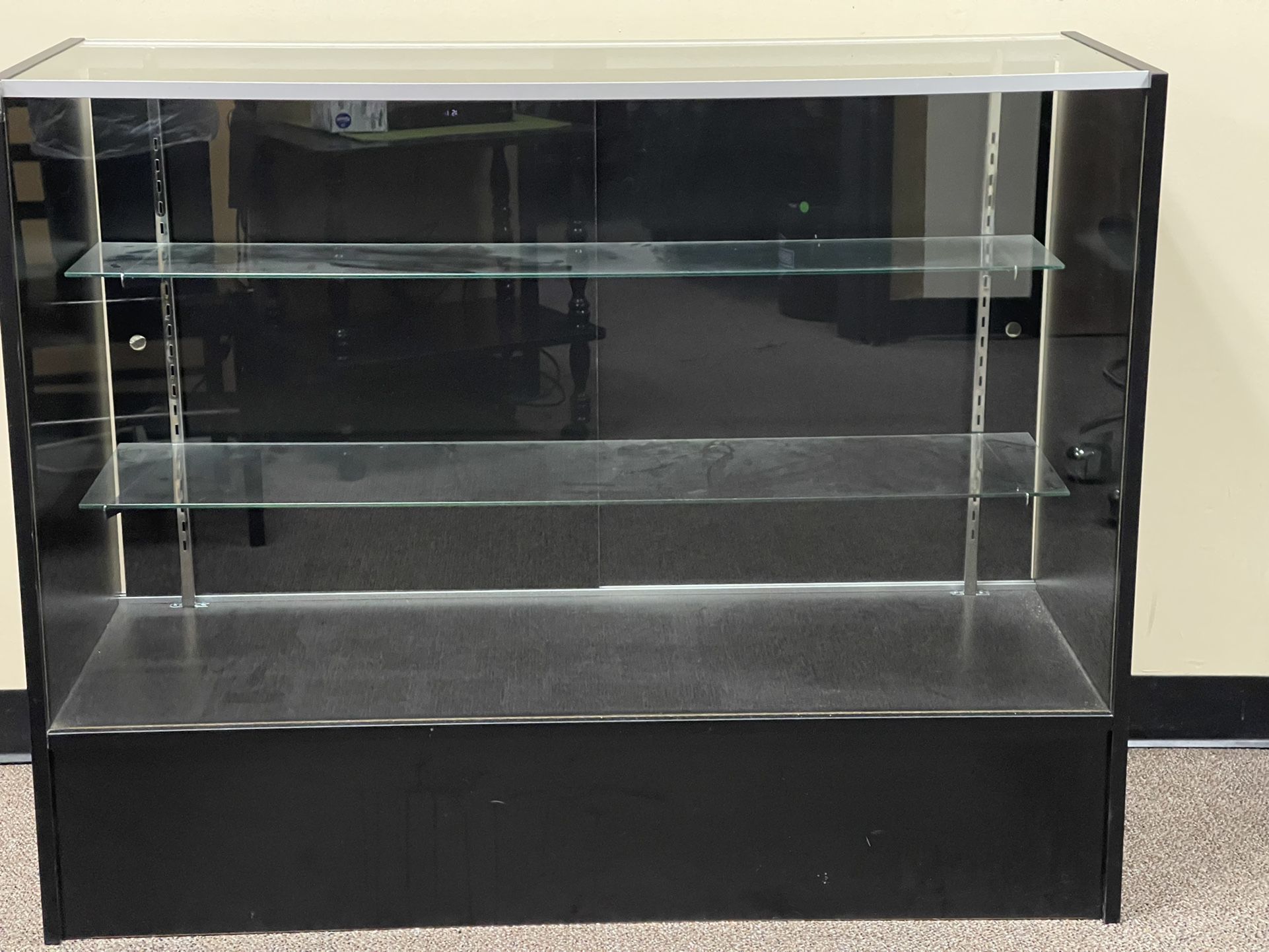 Glass Display Case:  $85.00