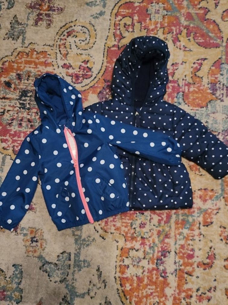 Puffer Jacket And Windbreaker 12 Mo.