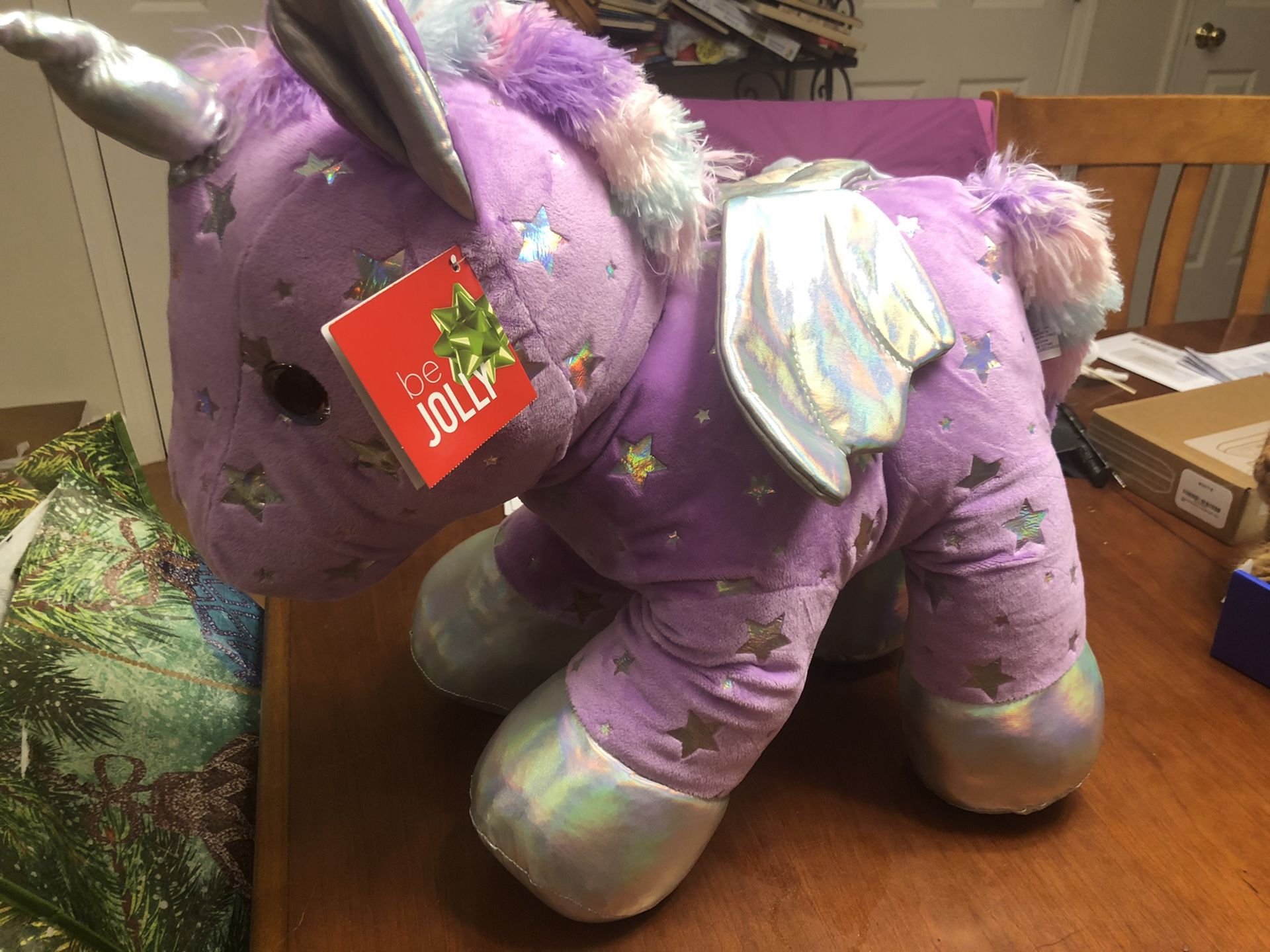 Big Unicorn plush