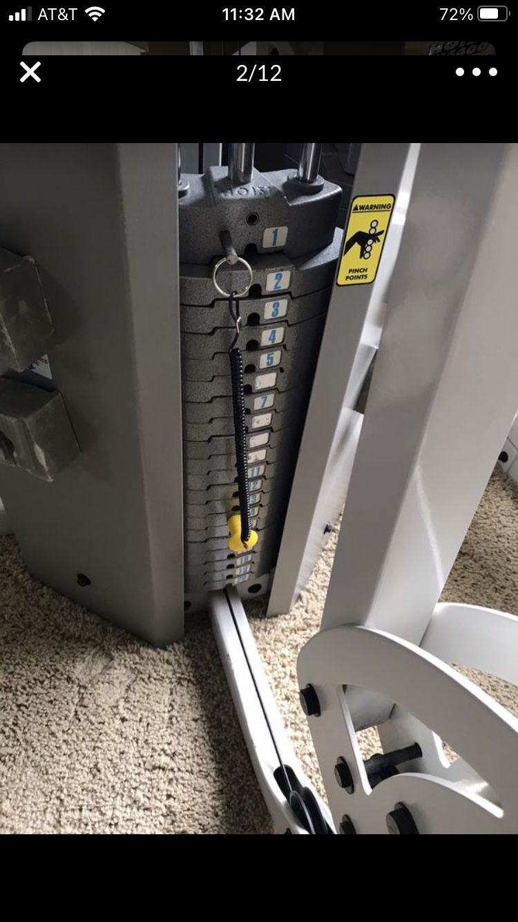Hoist Commercial Grade Gym With Weights
