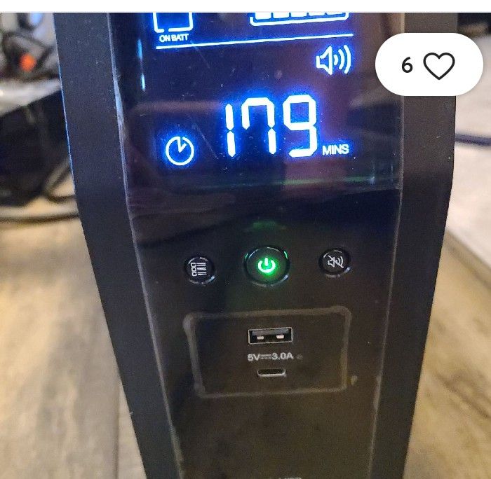ACP Electric Back-UPS Pro BR1500G