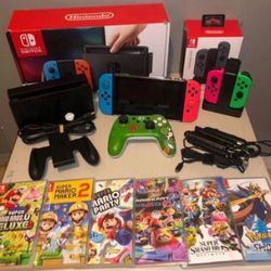 Nintendo Switch + Games + Accessories  Thumbnail