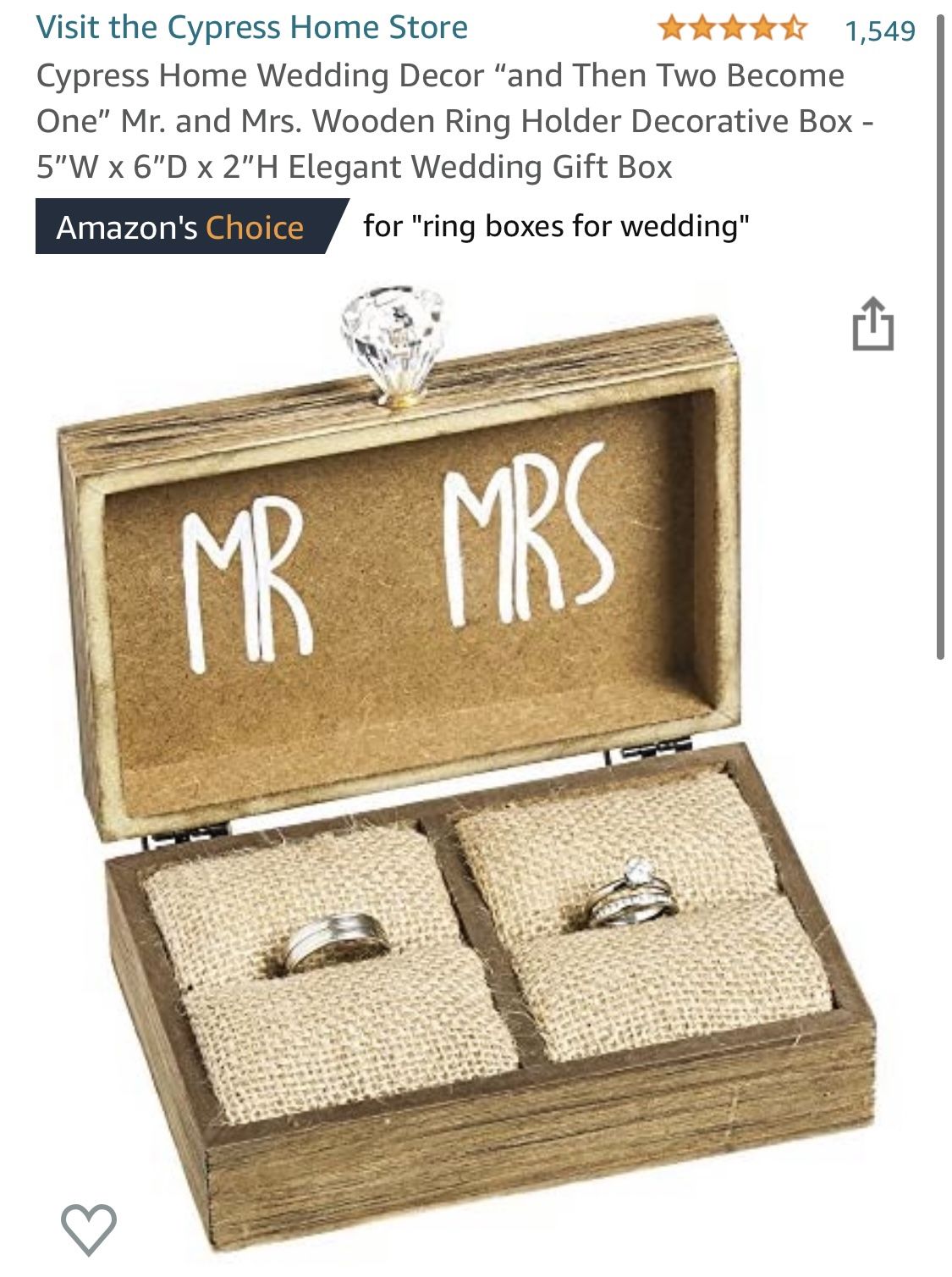 RING HOLDER 🤍