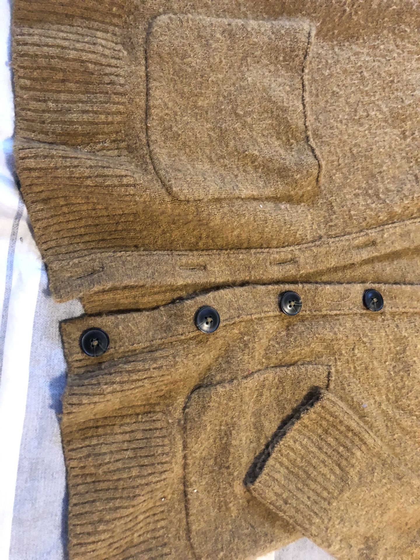 Madewell Merino Wool Blend Cardigan. Fair Condition