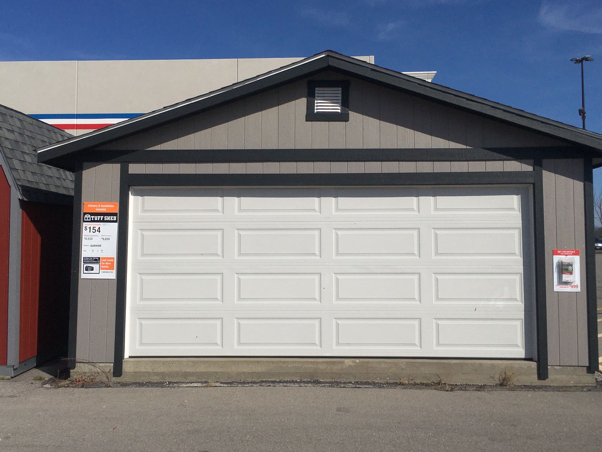 GARAGES 20 x 20 by TUFF SHED