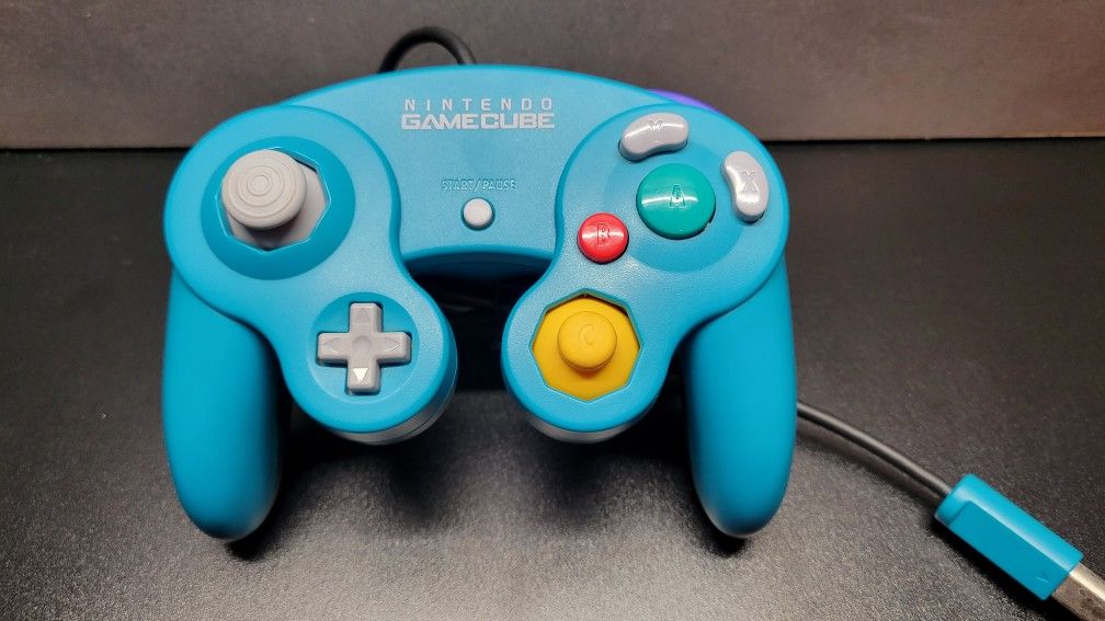 Nintendo GameCube Emerald Controller - Amazing Condition