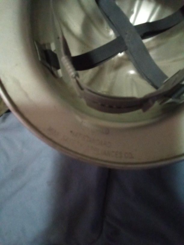 Used McDonald Aluminum Hardhat