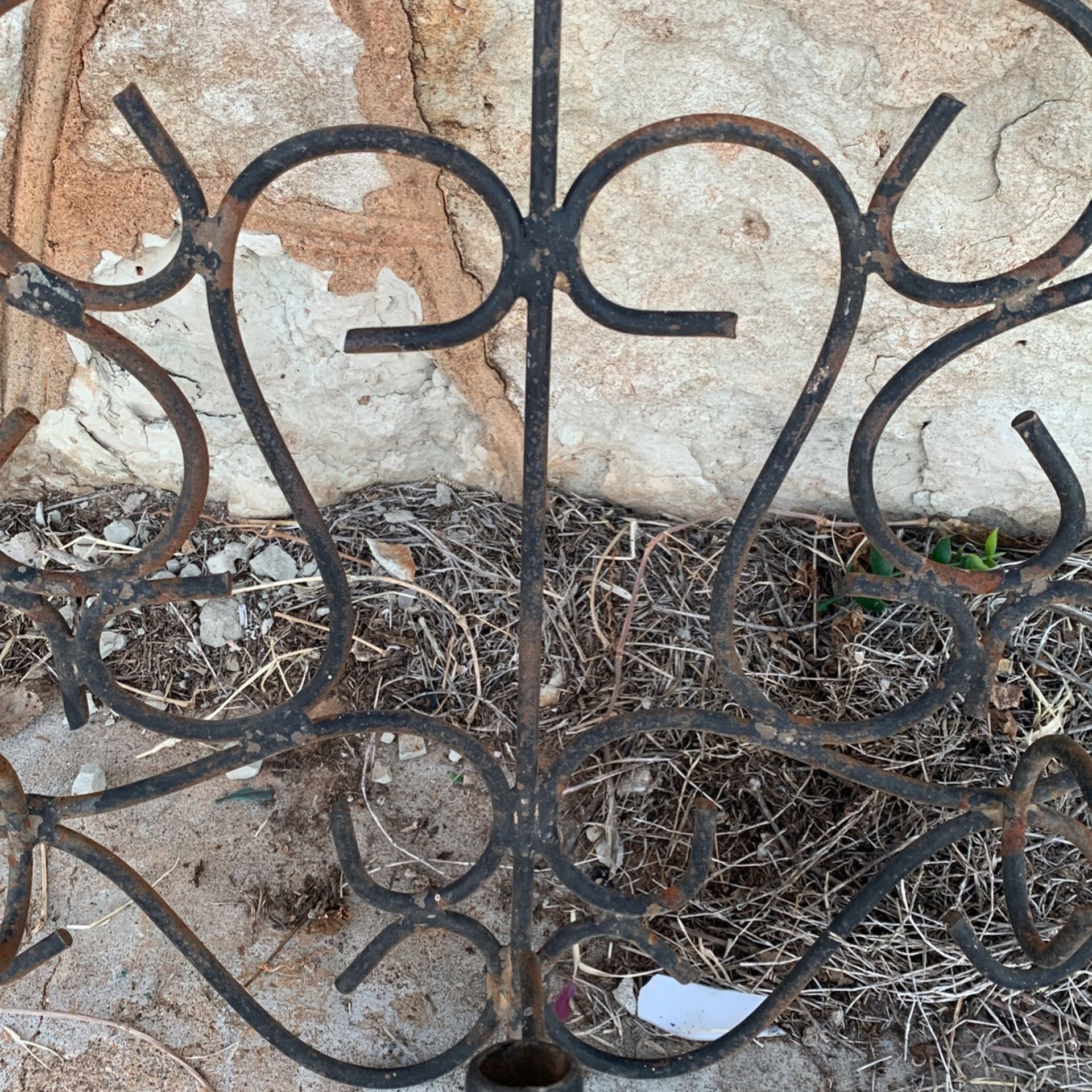 antique wall hanging candle holder