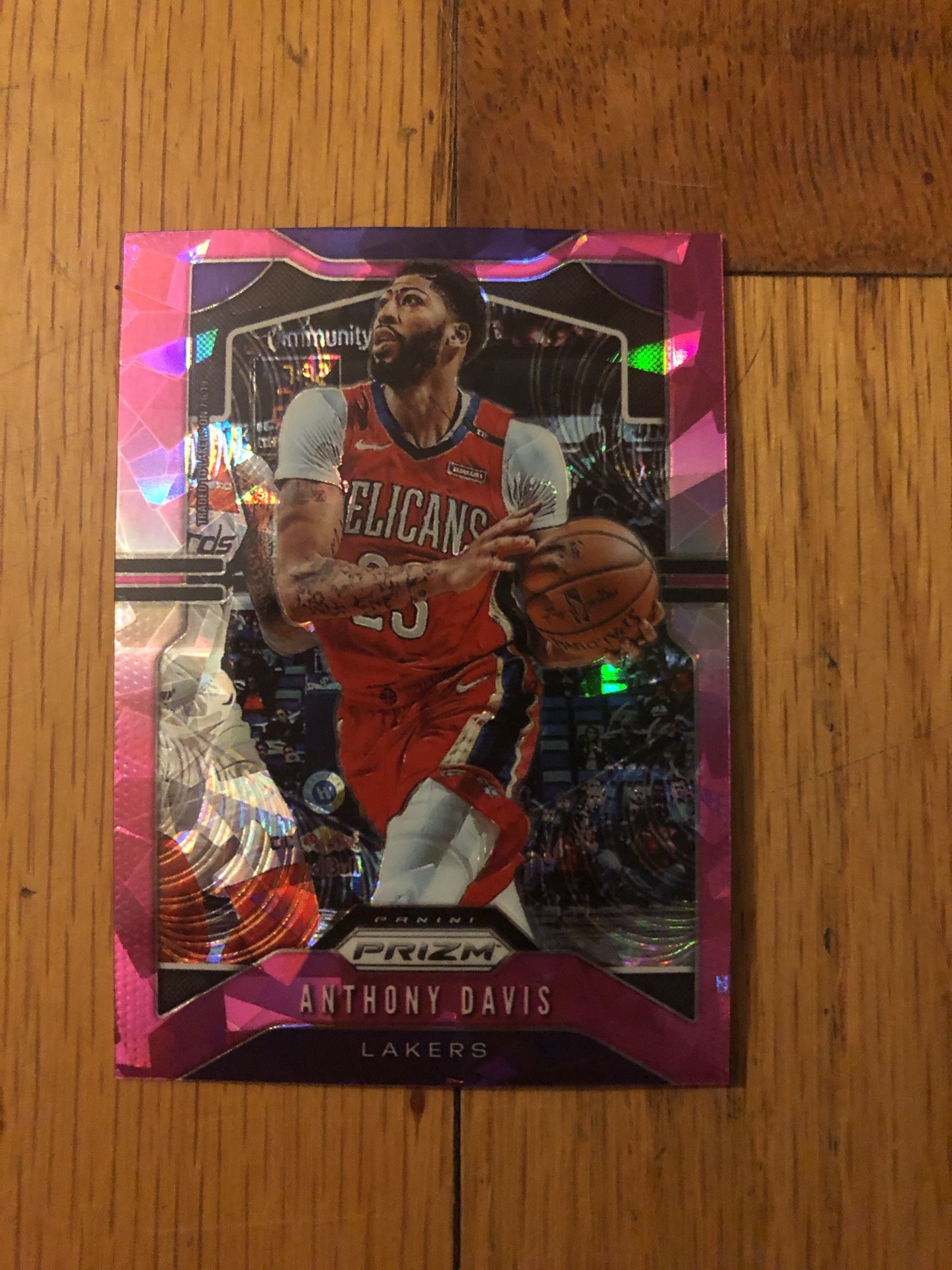 Anthony Davis Prizm Card 2020