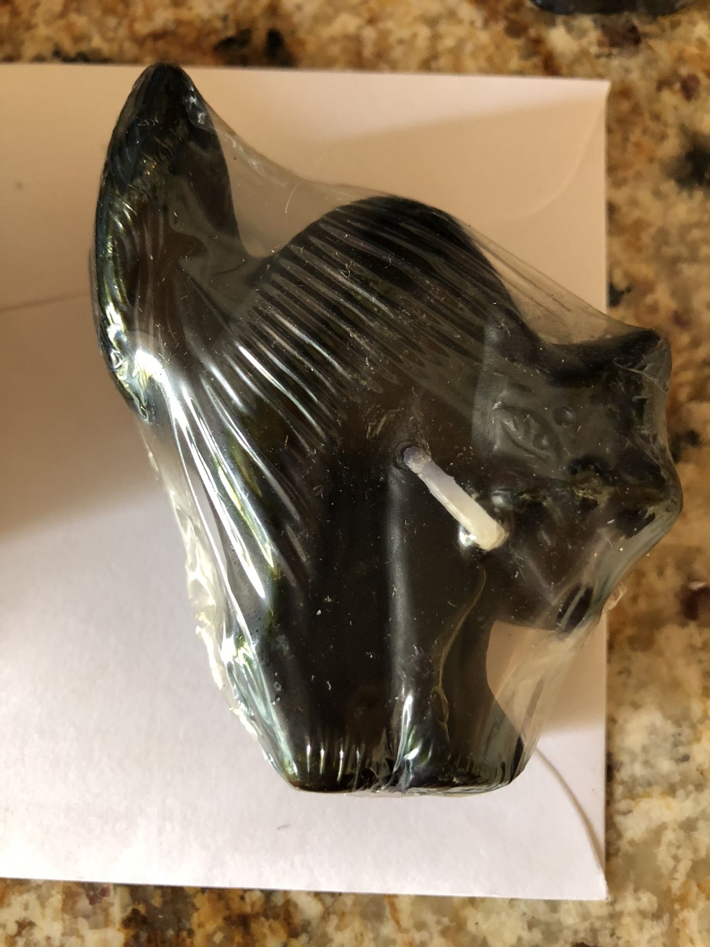 Pottery Barn floating Black cat candles set of 5