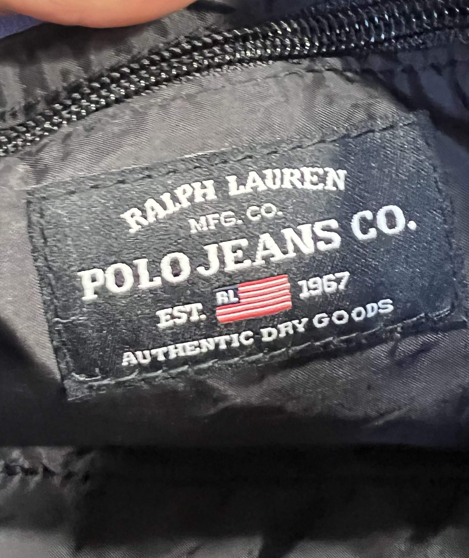 Polo Jeans Co Ralph Lauren Authentic Dry Goods Small purple Bag
