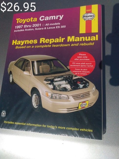 Car Repair Manuals Each Priced Individually