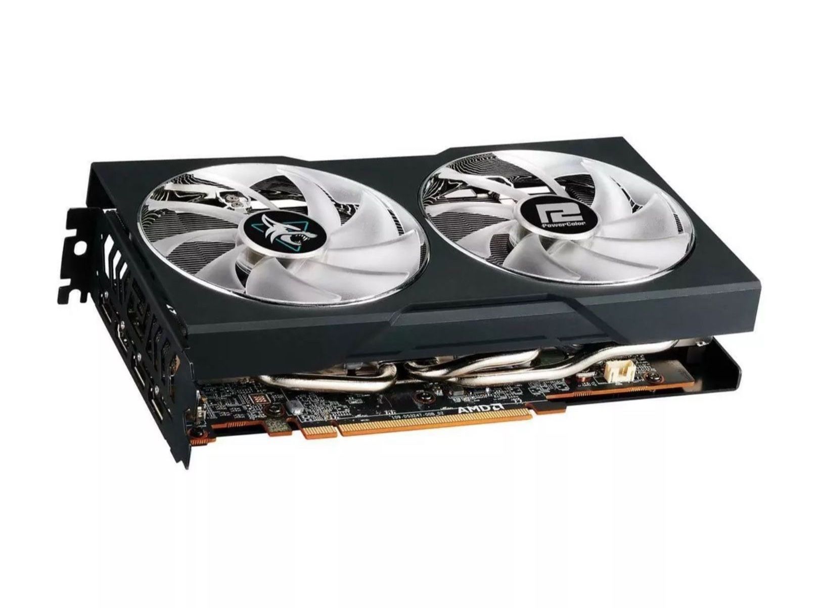 PowerColor Hellhound AMD Radeon RX 6600 Gaming Graphics Card with 8GB GDDR6 Memory, Powered by AMD RDNA 2, HDMI 2.1