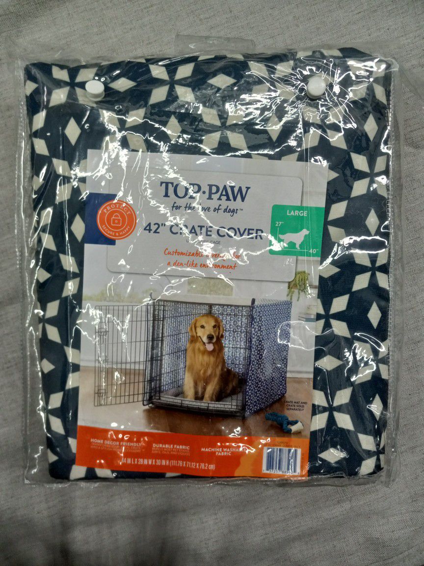 Dog Crate Cover - Brand New $20