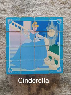 Melissa And Doug Disney Princess Block Puzzle Thumbnail