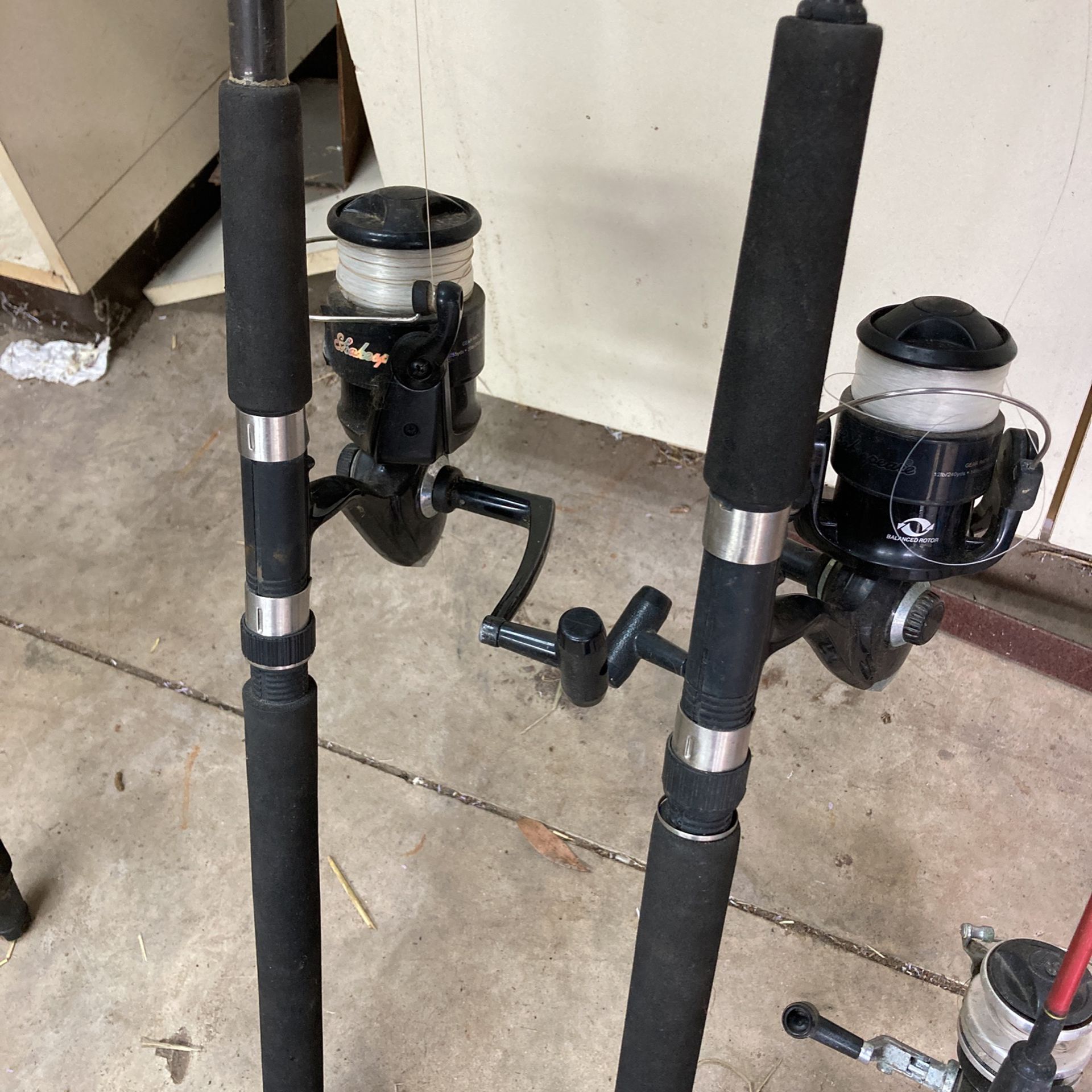 2 Shakespeare  Rods & Reels 80$ For The Pair