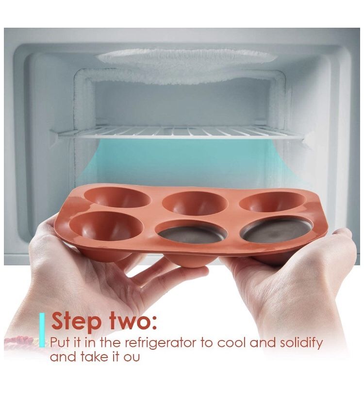 Silicone chocolate Mold with Happy Birthday Cake Decorations Symbols and Valentine Candy Chocolate Making Mold (2pcs) (2, Deep Brown) Brand new