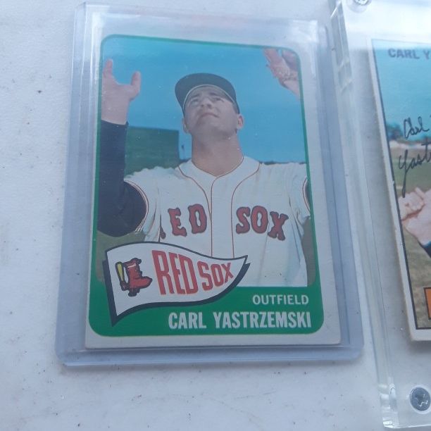 1965 Topps Carl Yastrzemski baseball card 