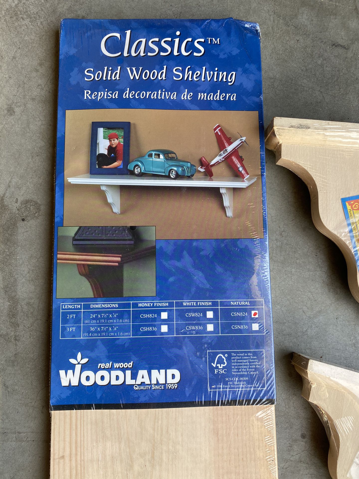 Solid Wood Shelving