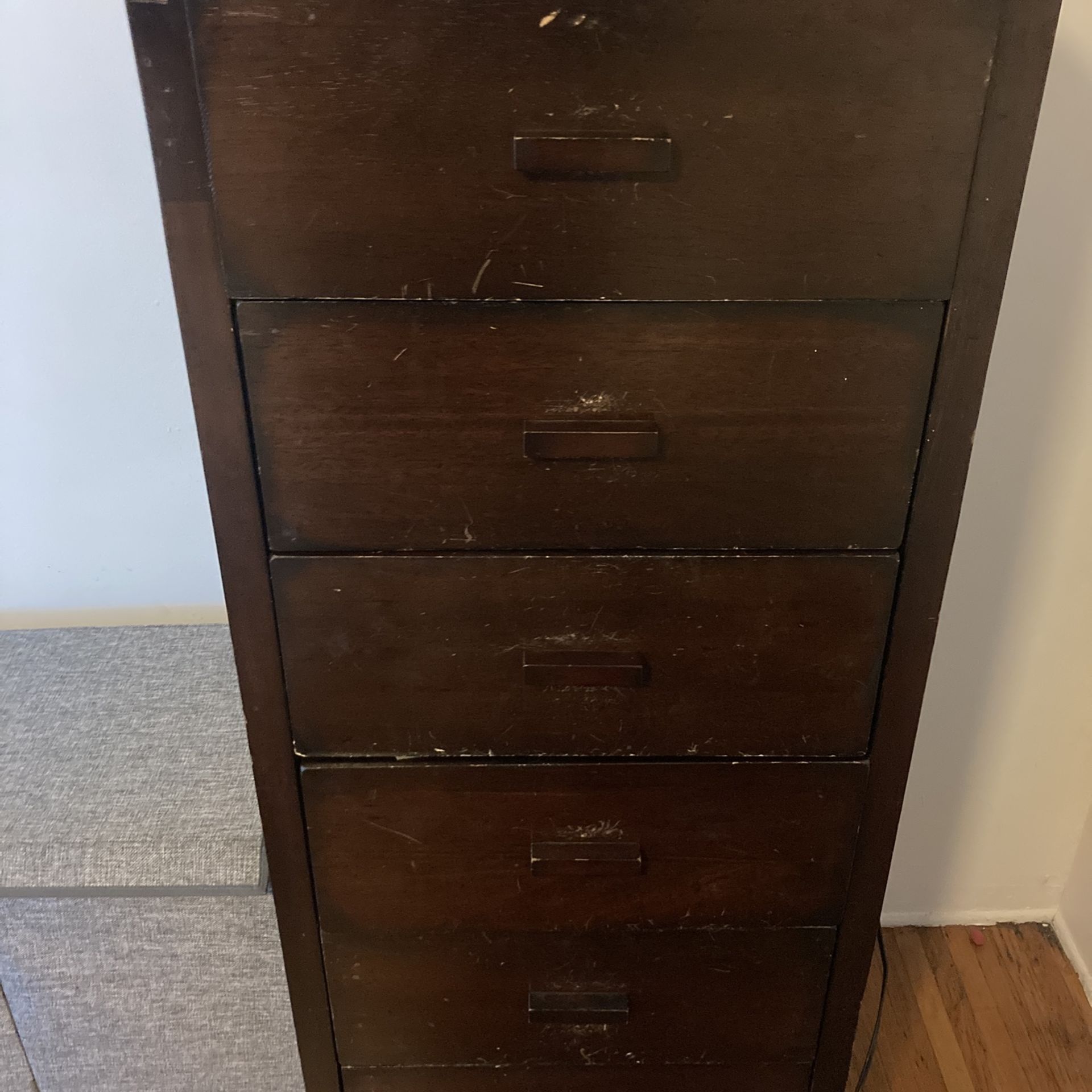 Solid Wood Dress And Night Stand $50