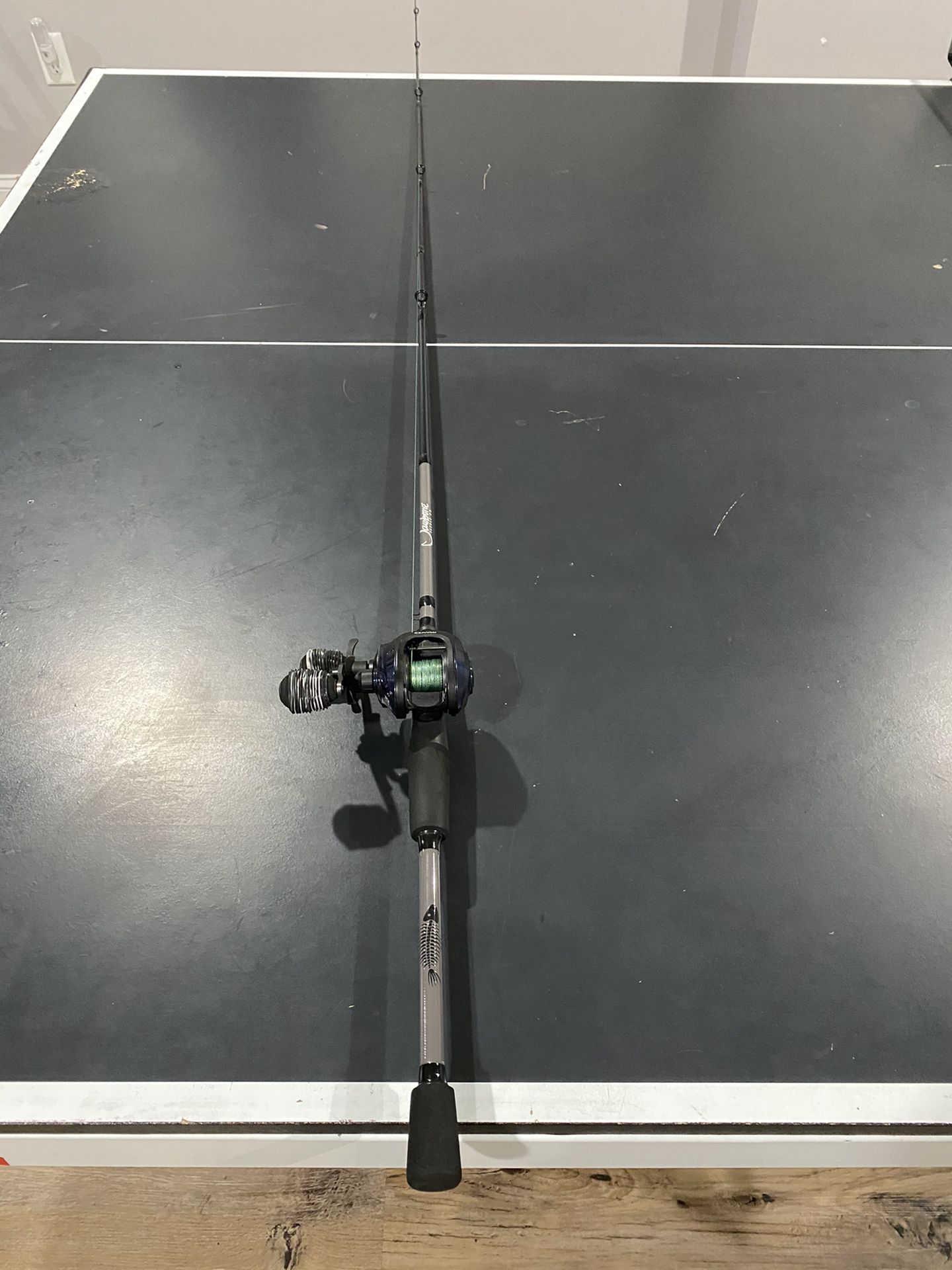 Fishing Rod with Bait Caster Reel