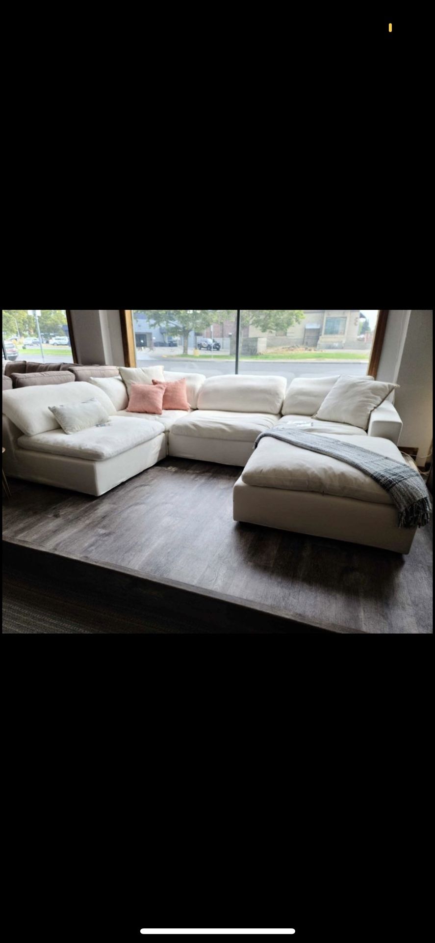 In stock!!!!! 🔥 sofas and sectionals available and in stock starting at only 599