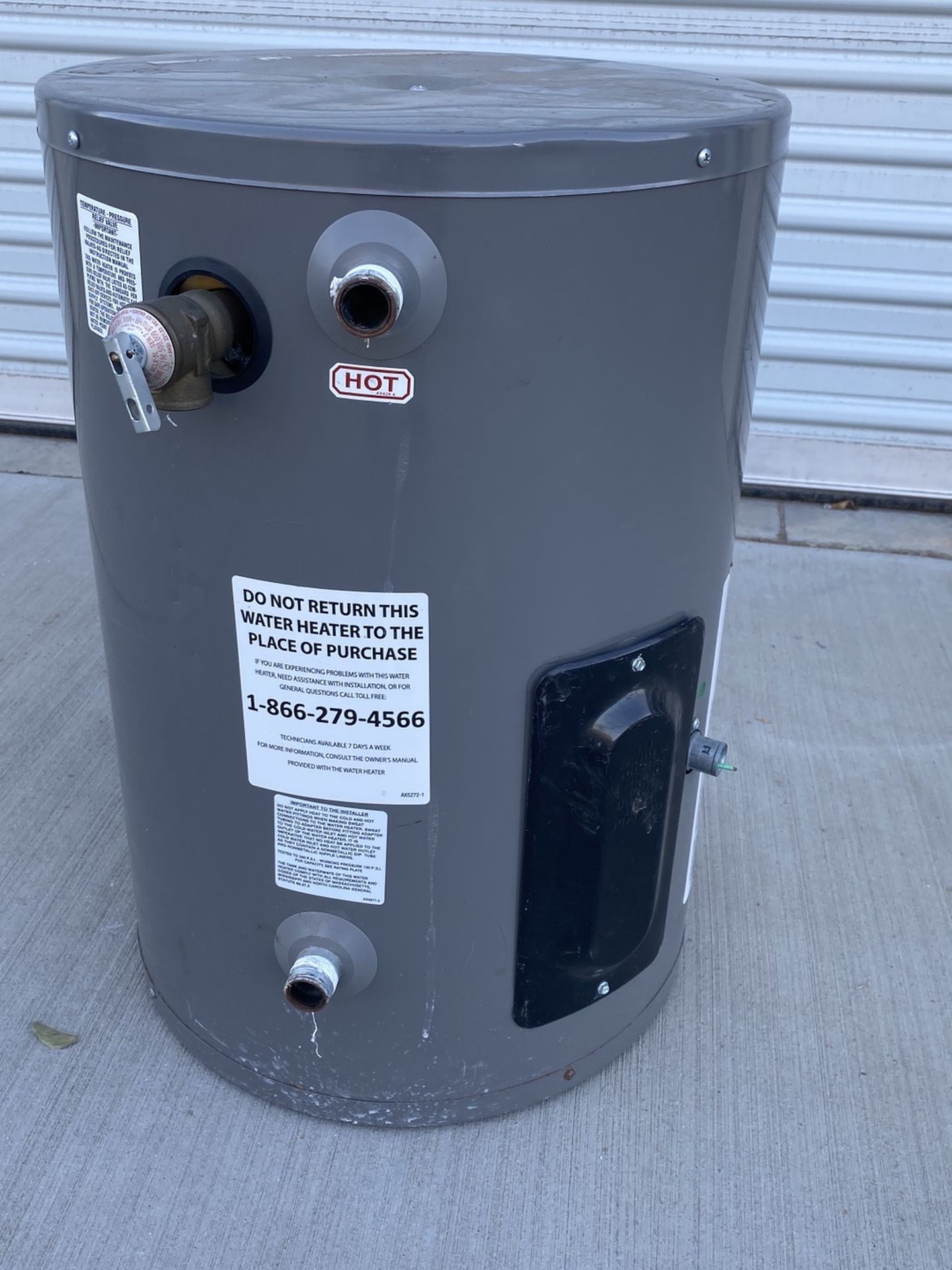 Electric 10 gallon water heater