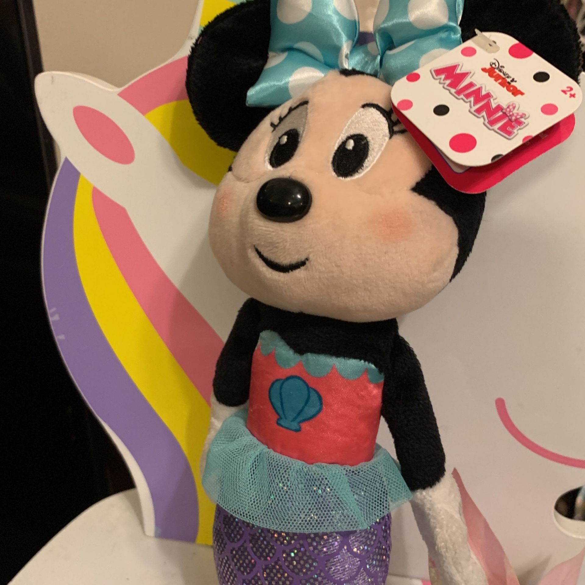 Disney’s junior Minnie mouse Plush 10”
