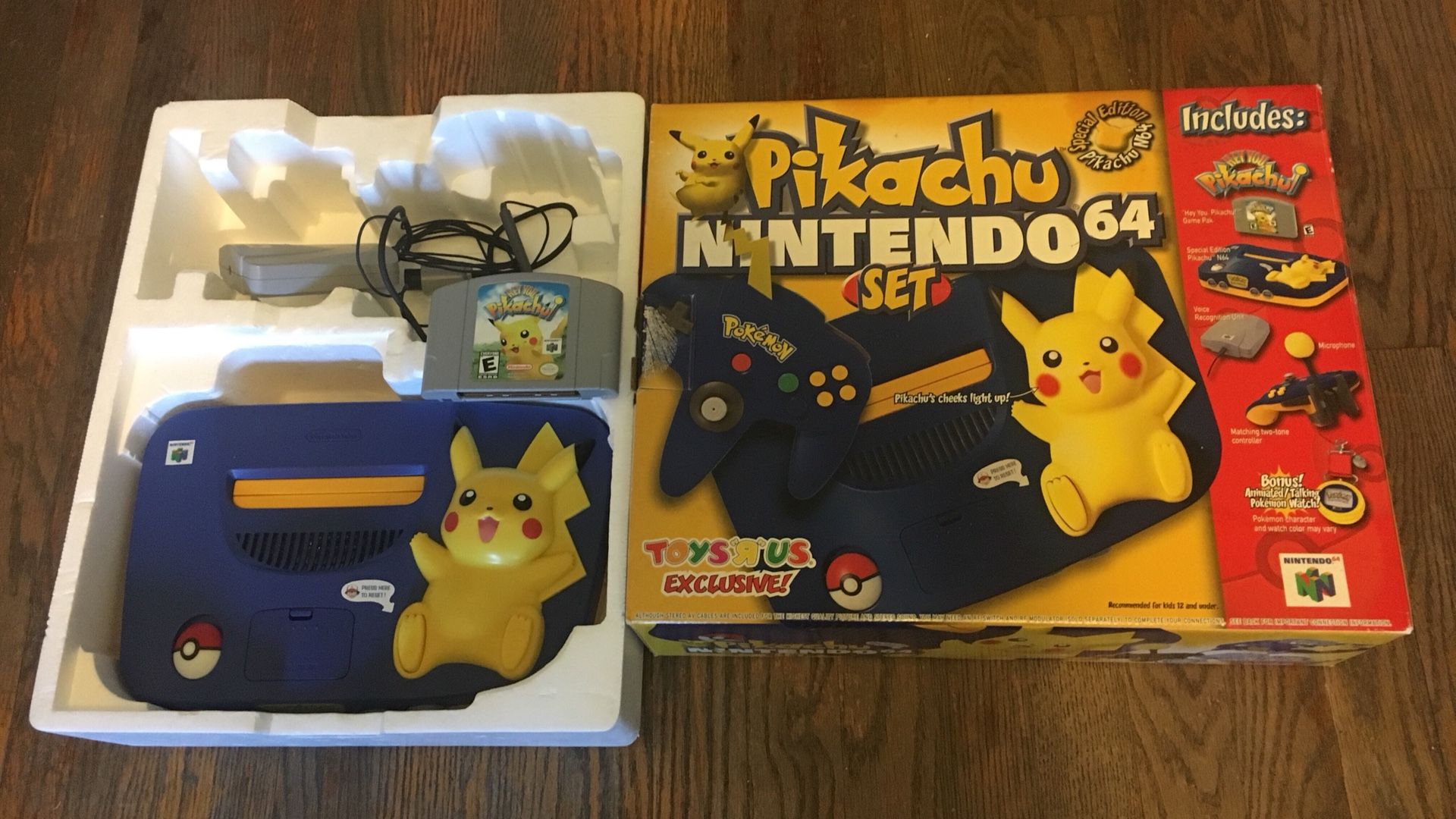 Nintendo 64 Hey You Pikachu Edition Special Rare N64 Pokemon Nes Snes Gb Gbc Gba System Retro Vintage Toy R Us For Sale In Brooklyn Ny Offerup
