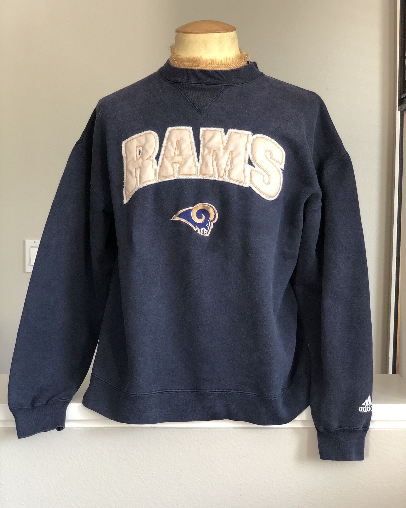 Vtg. Rams By Adidas Sweatshirt | Size Large