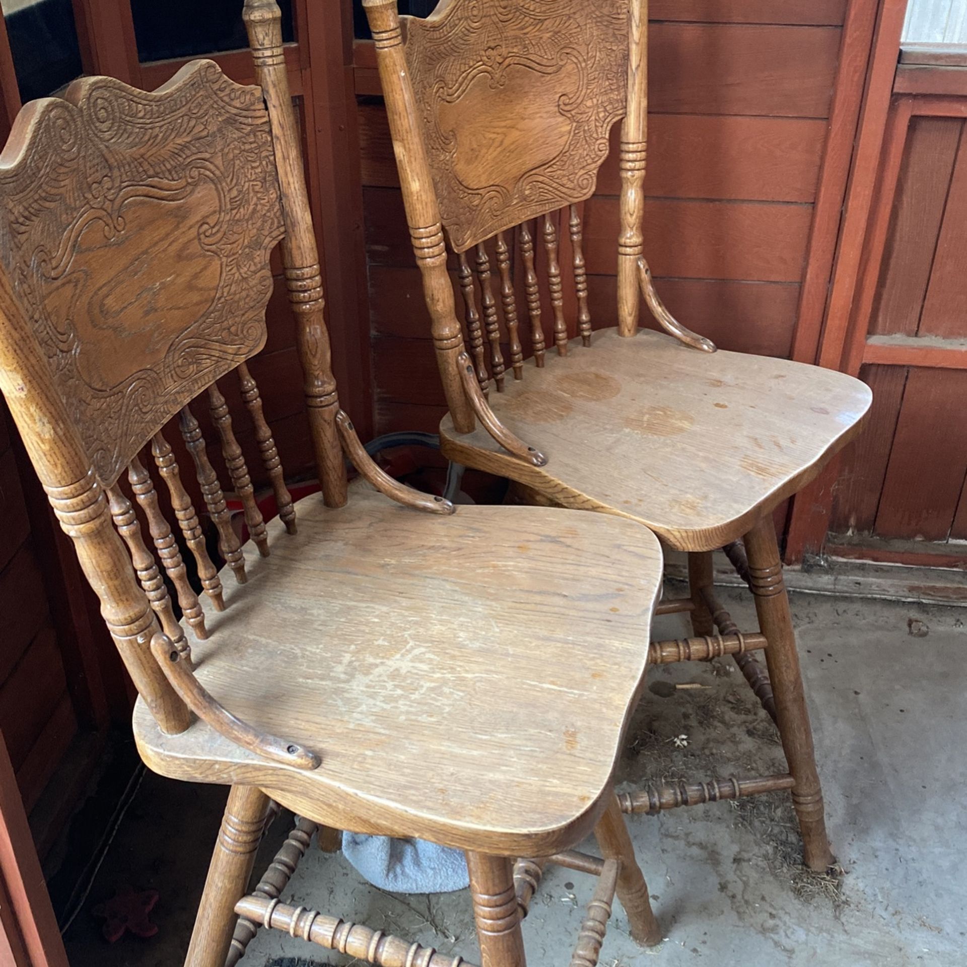 Wooden Bar Stools