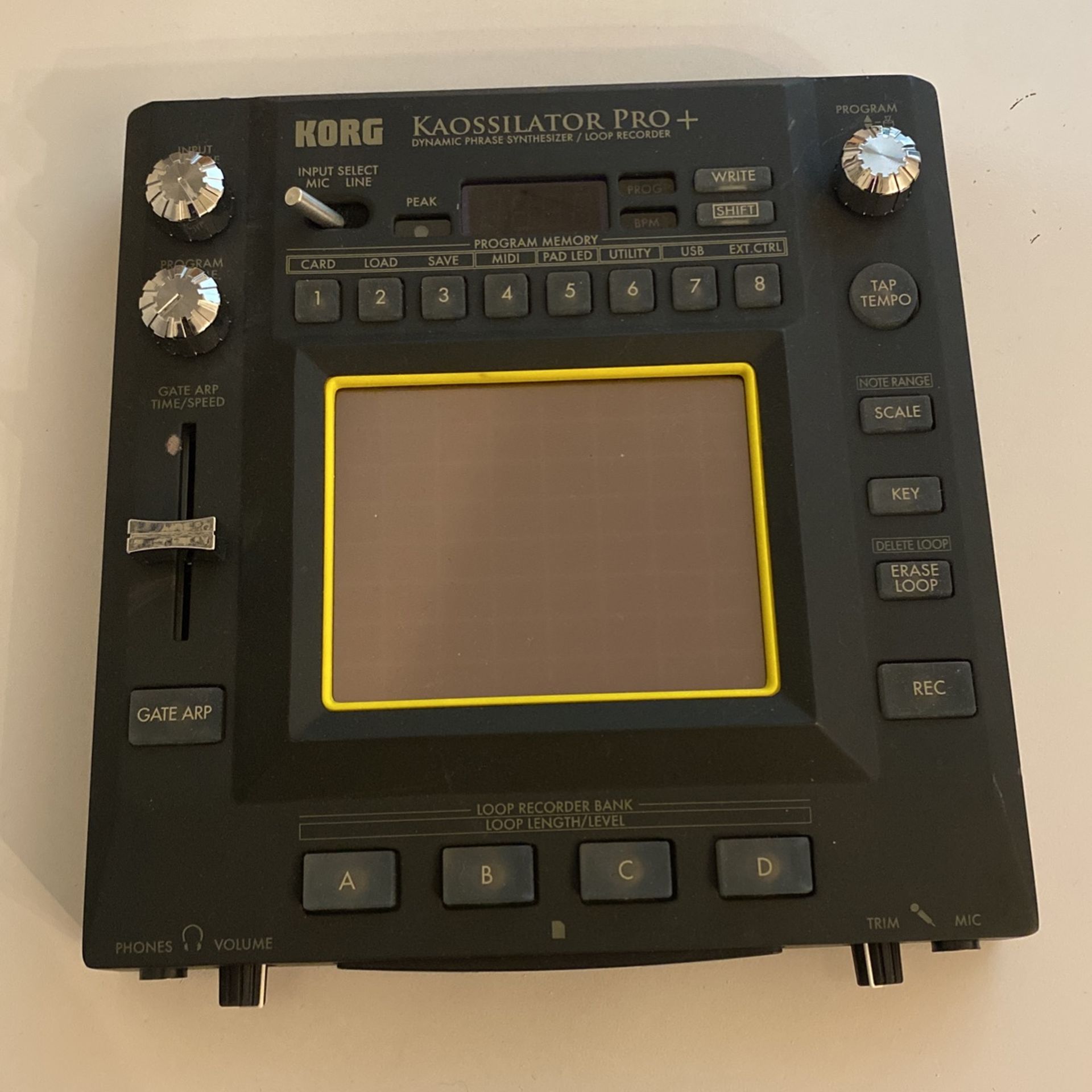 Corg Kaossilator Pro + Key Board Synthesizer