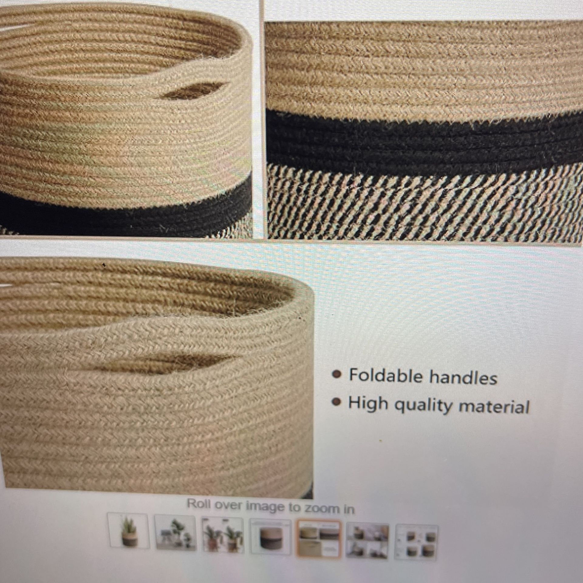 Jute Plant Holder Or Clothes Or Toys Anything U Want
