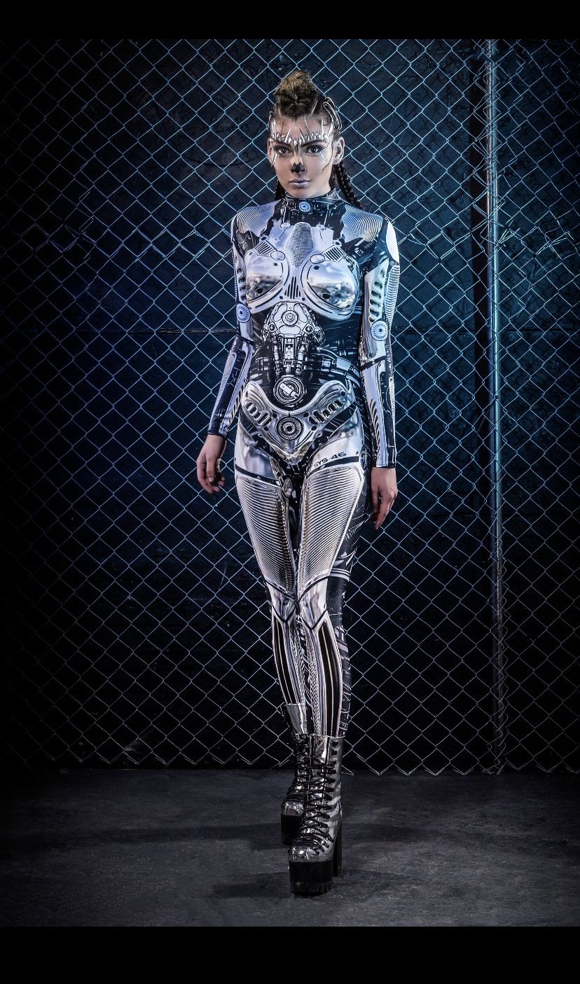Handmade: Robot Womens Costume