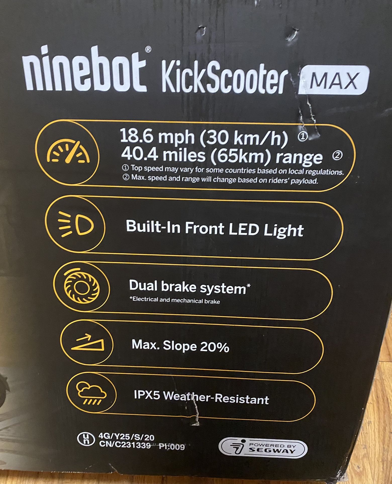 Brand New Nine Bought Top-Of-The-Line ⚡️ Scooter