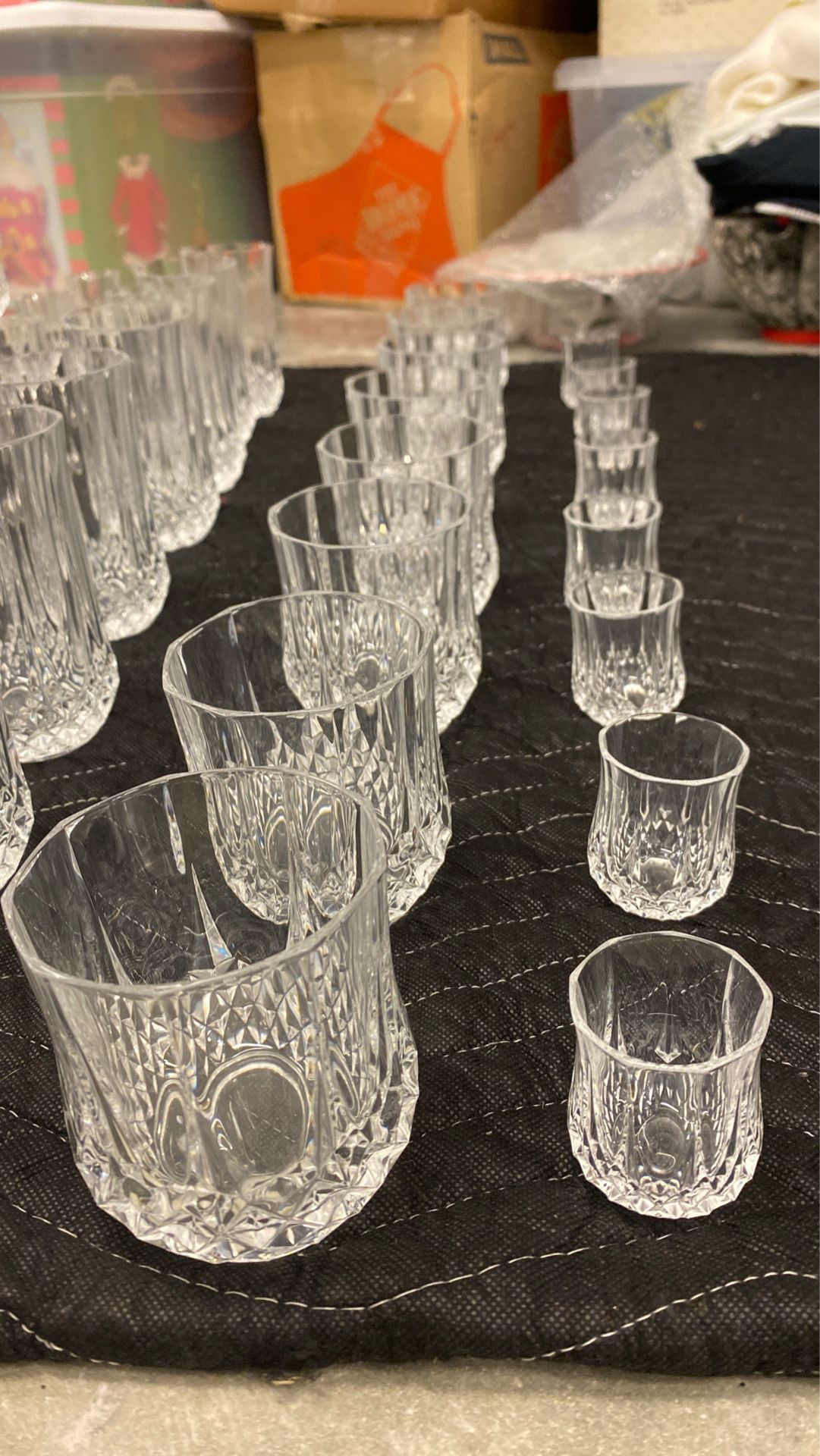 CRISTAL D’ARQUES DURAN Fine Cristal in 8 piece