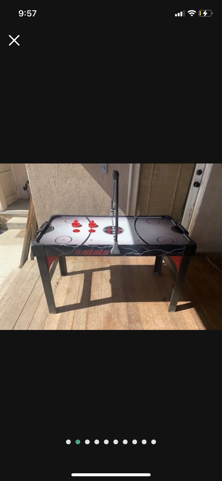 Stats Air Hockey Table In Mint Condition 