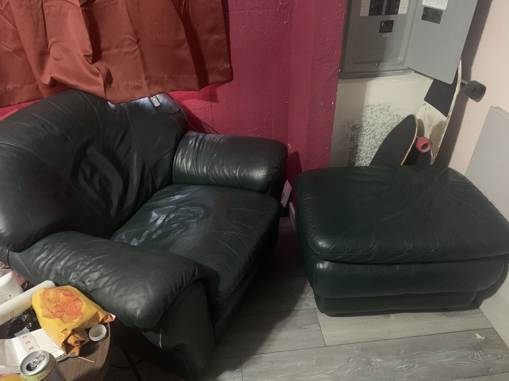 Chair and Ottoman