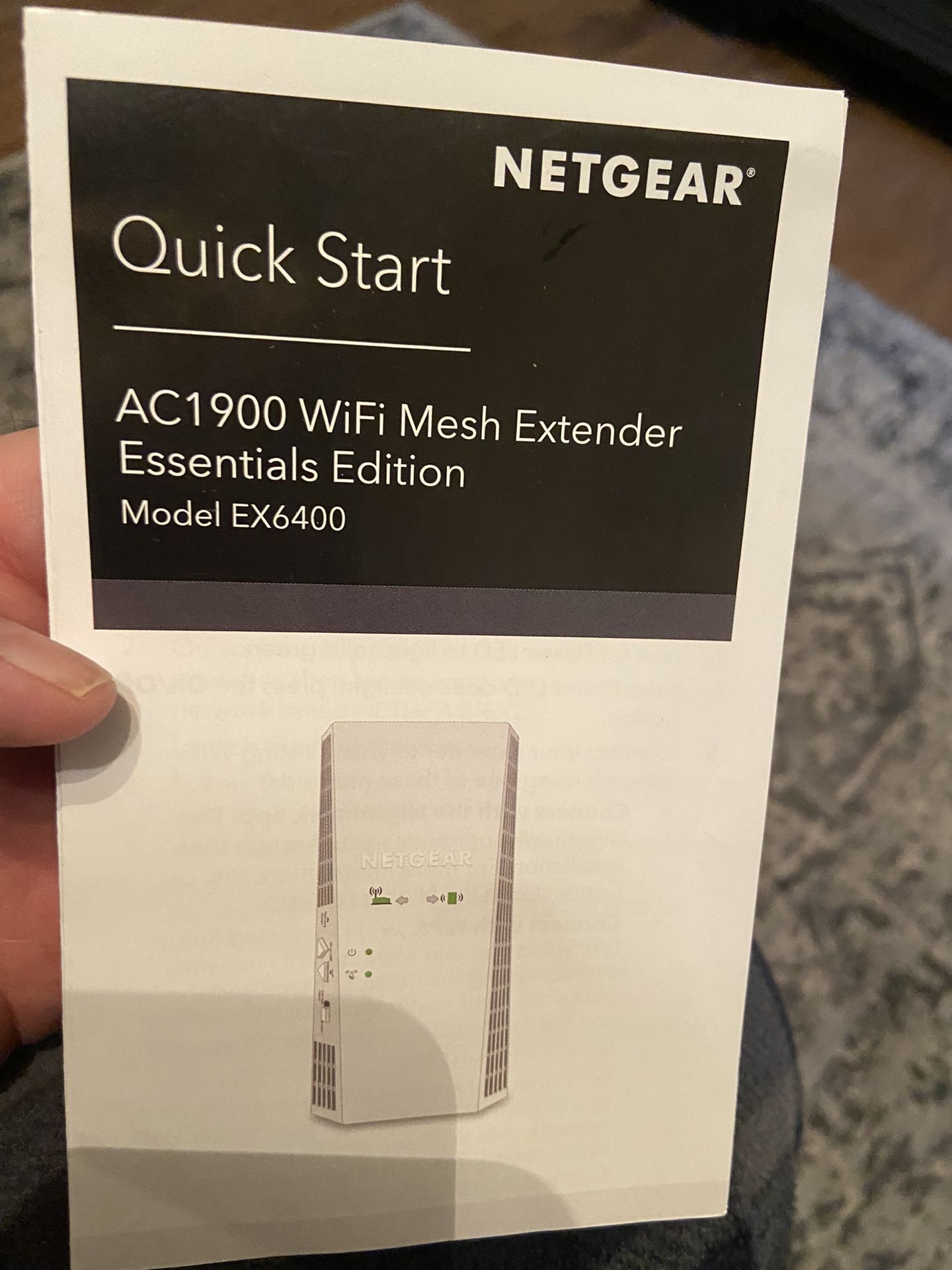 Netgear AC1900 Dual Band Range WiFi Mesh Extender 