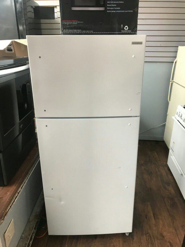 New white refrigerator