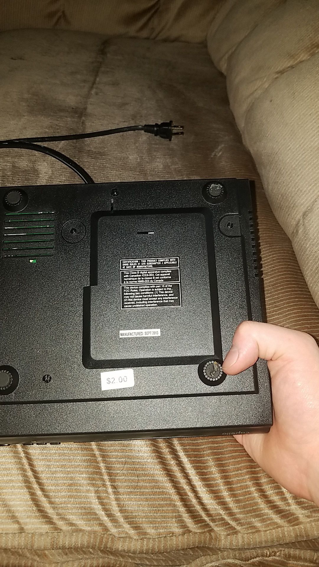 DVD player